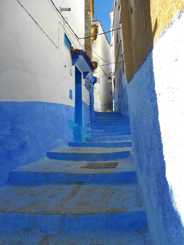 morocco blue city