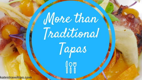 more than traditional tapas in sanlucar de barmaid